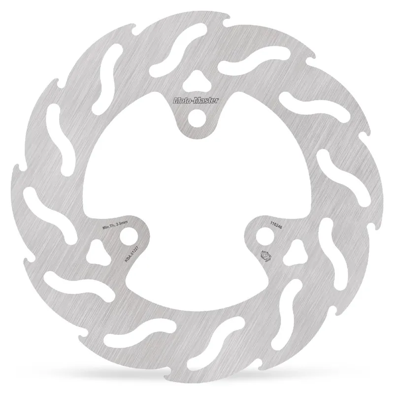 Solange Der Vorrat Reicht Moto-Master Bremsscheibe Flame starr mit ABE 110246