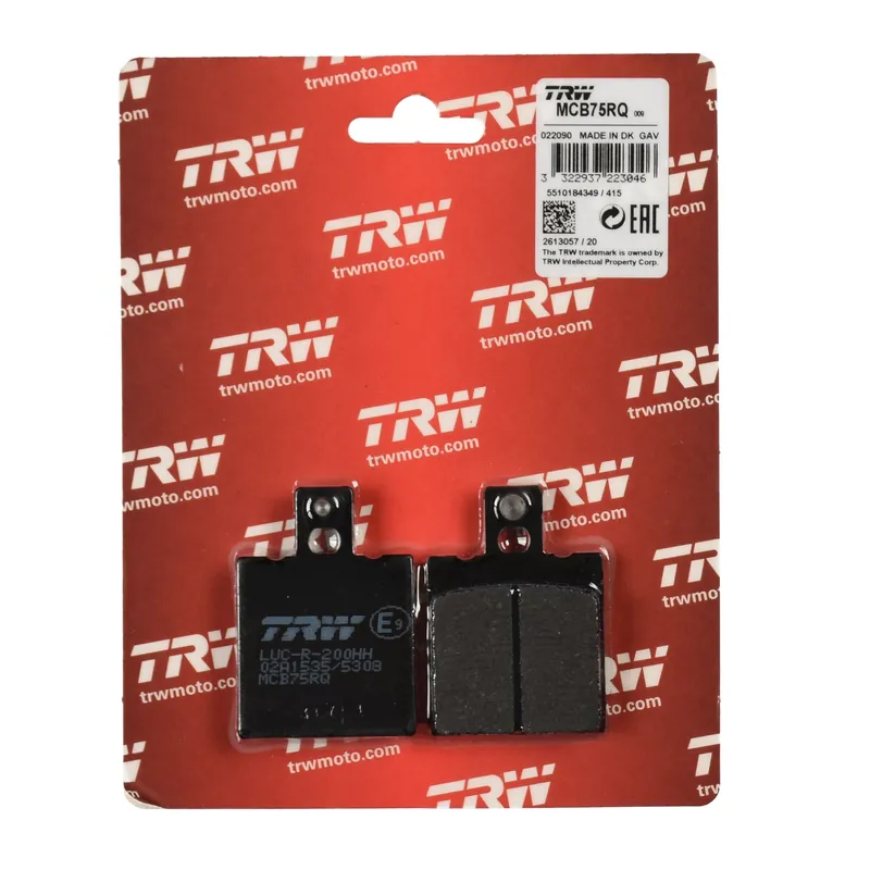 Kracherpreis TRW Bremsbelag organisch Racing MCB75RQ
