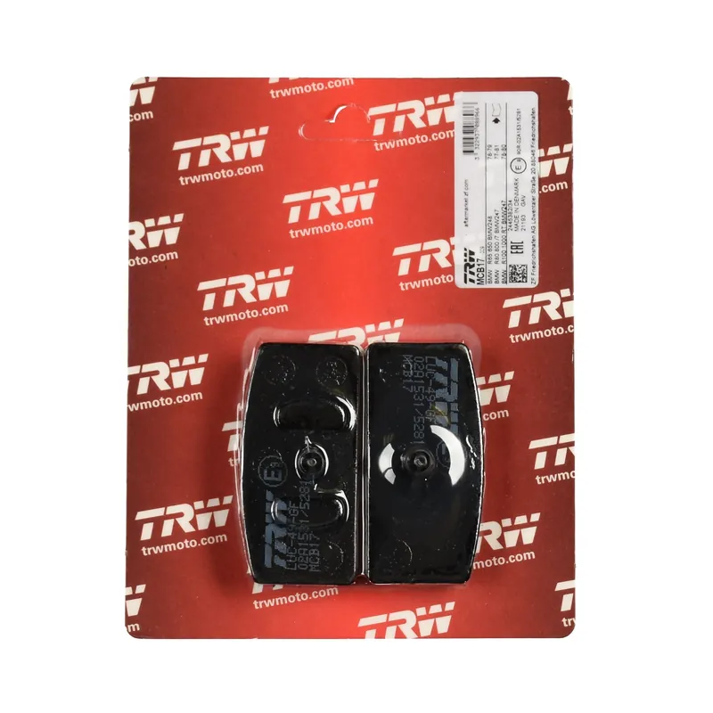 Bestpreis TRW Bremsbelag organisch MCB17