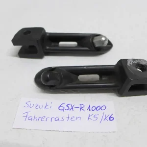 Suzuki GSX-R 1000 K5 K6 Fußrasten Fahrer Garantierte Lieferung