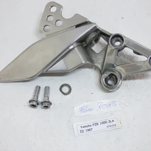 Yamaha FZR 1000 2LA Rastenhalterung Fahrer rechts poliert Jetzt Kaufen