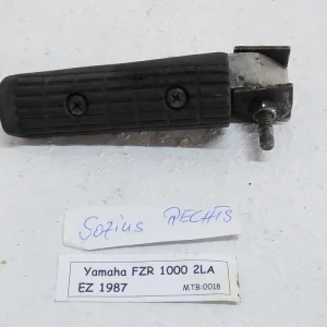 Yamaha FZR 1000 2LA Fußraste Sozius rechts Zertifiziert