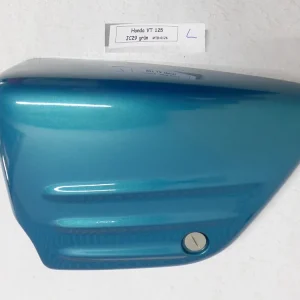 Honda VT 125 Shadow Seitendeckel links grün blau Kostenloser Versand