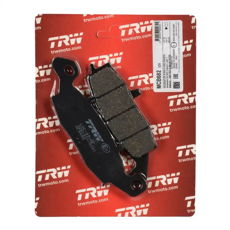 Markenprodukt TRW Bremsbelag organisch MCB682