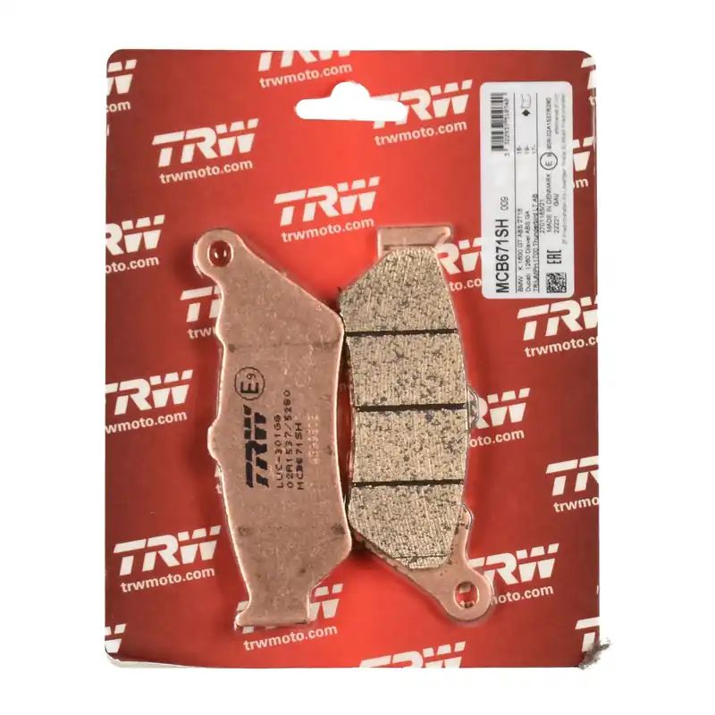 Kostenfreie Lieferung TRW Bremsbelag Sinter Street MCB671SH