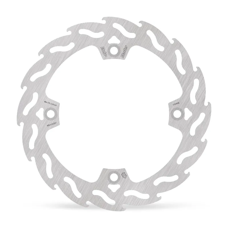 Super-Preis Moto-Master Bremsscheibe Flame vorn rechts starr mit ABE 110400