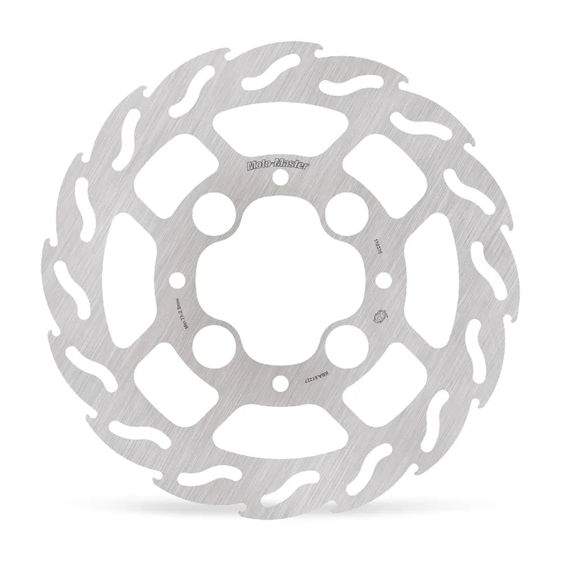 Neue Kollektion Moto-Master Bremsscheibe Flame hinten starr mit ABE 110413