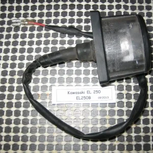Schneller Versand Kawasaki EL 250 252 Kennzeichenbeleuchtung