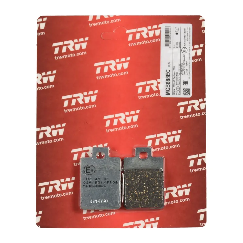 Solange Der Vorrat Reicht TRW Bremsbelag organisch MCB688EC