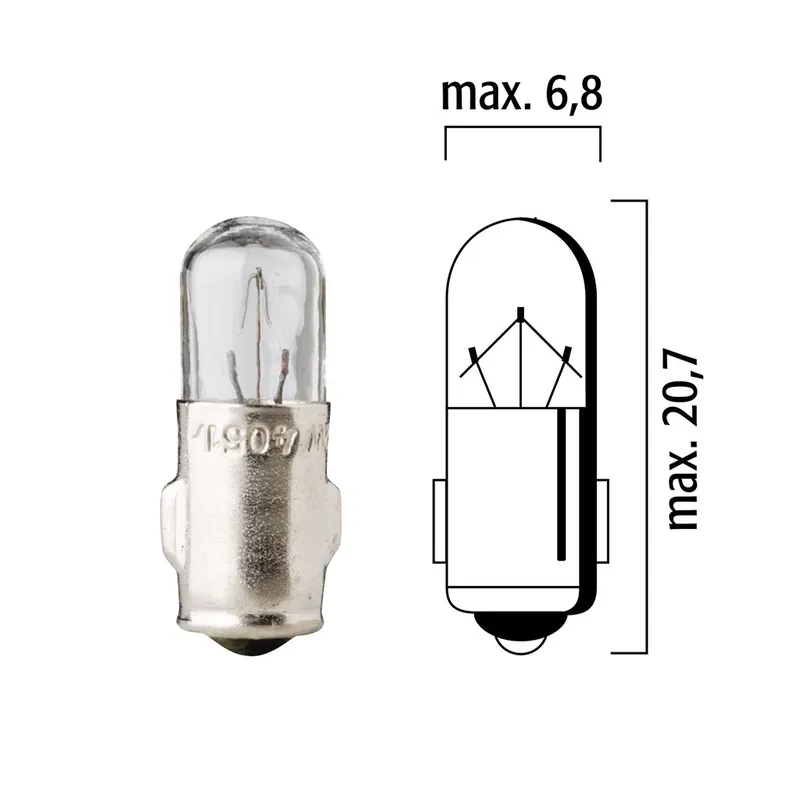 Zertifiziert Flösser Lampen 6V 1.2W BA7s VPE10 4050