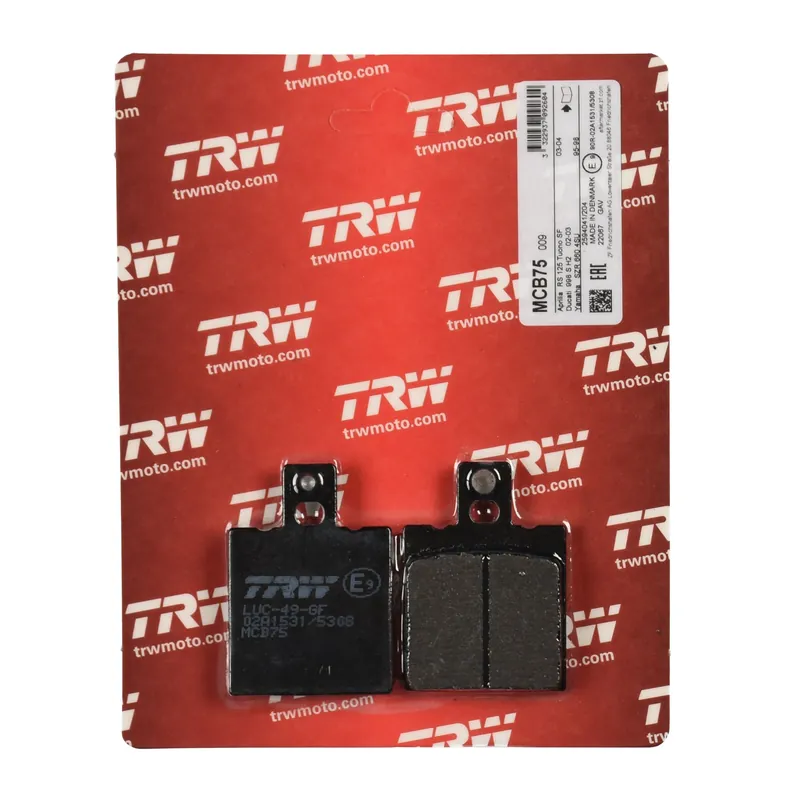 Preisreduziert TRW Bremsbelag organisch MCB75