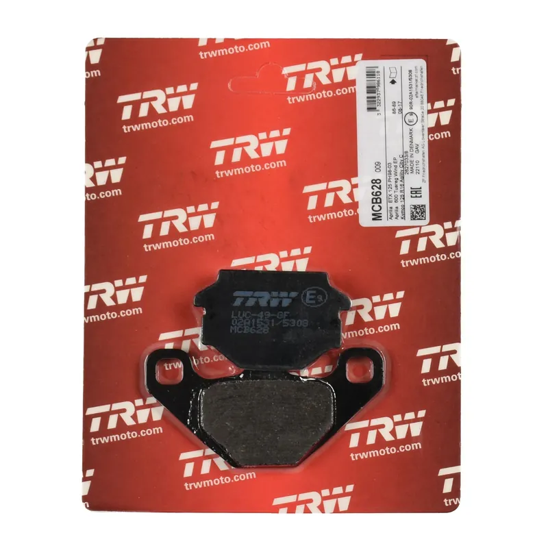 TRW Bremsbelag organisch MCB628 Kostenloser Rückversand