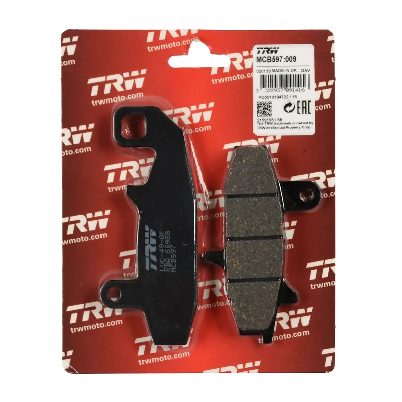 Saisonangebot TRW Bremsbelag organisch MCB597