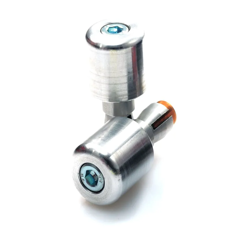 TRW Lenkerenden Mini f. Alulenker Ø 22 mm silber MCL202C Highlight