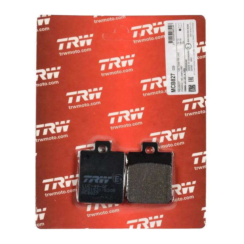 Bestseller TRW Bremsbelag organisch MCB827EC