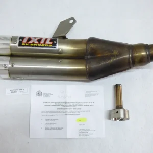 Kawasaki ER6 N ER650A Auspuff Ixil Echt