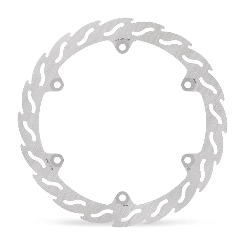 Begrenztes Angebot Moto-Master Bremsscheibe Flame vorn links starr mit ABE 110604