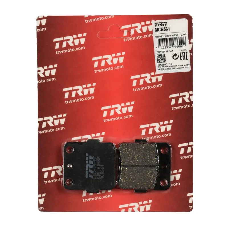 Ausverkauf TRW Bremsbelag organisch MCB561