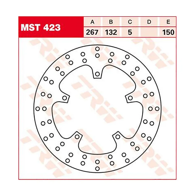 Neu TRW Bremsscheibe MST423