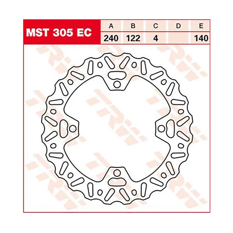 TRW Bremsscheibe Eco Offroad MST305EC Mega-Angebot