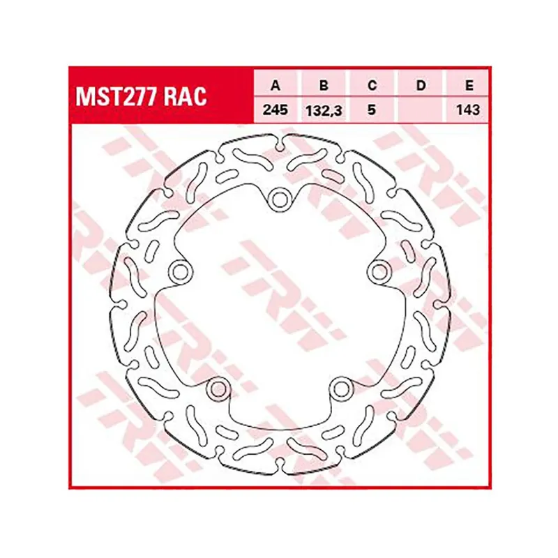 Günstig TRW Bremsscheibe MST277RAC