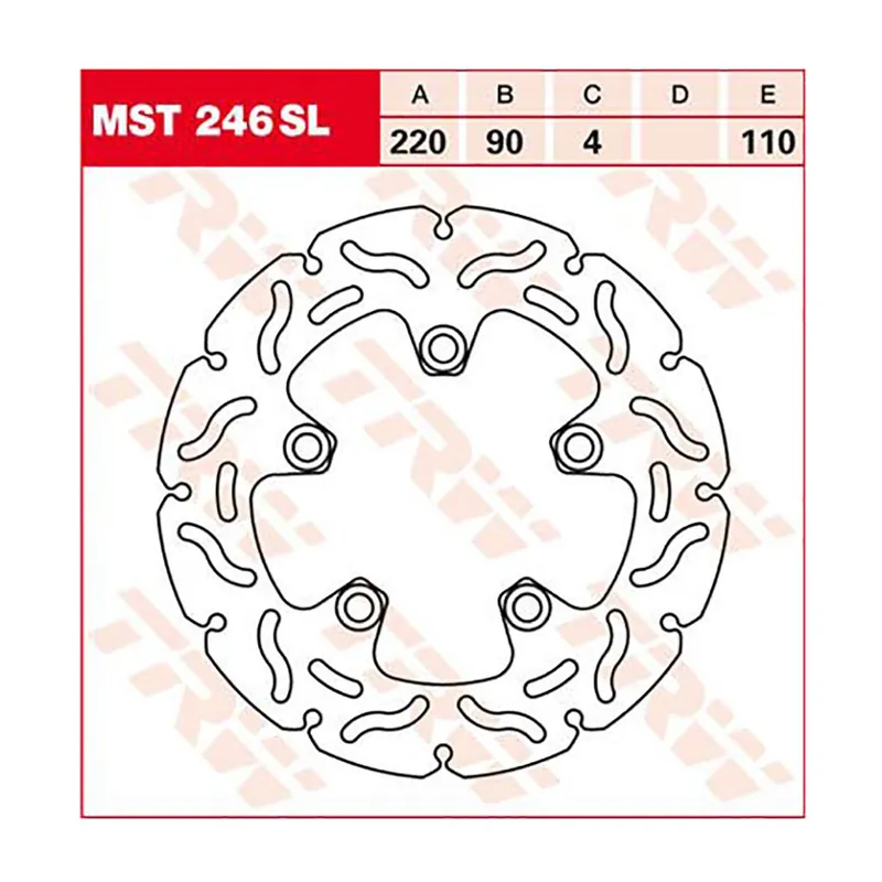 TRW Bremsscheibe MST246SL Sonderangebot