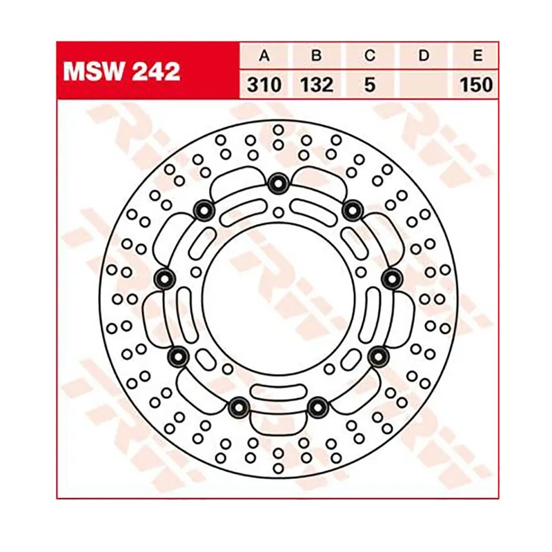 Knallerangebot TRW Bremsscheibe MSW242