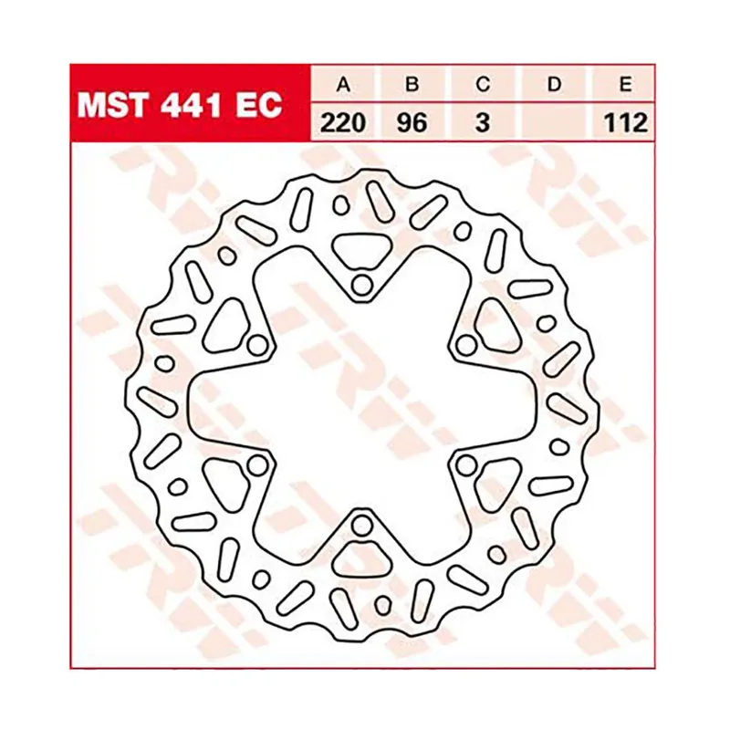 Bestpreis TRW Bremsscheibe Eco Offroad MST441EC