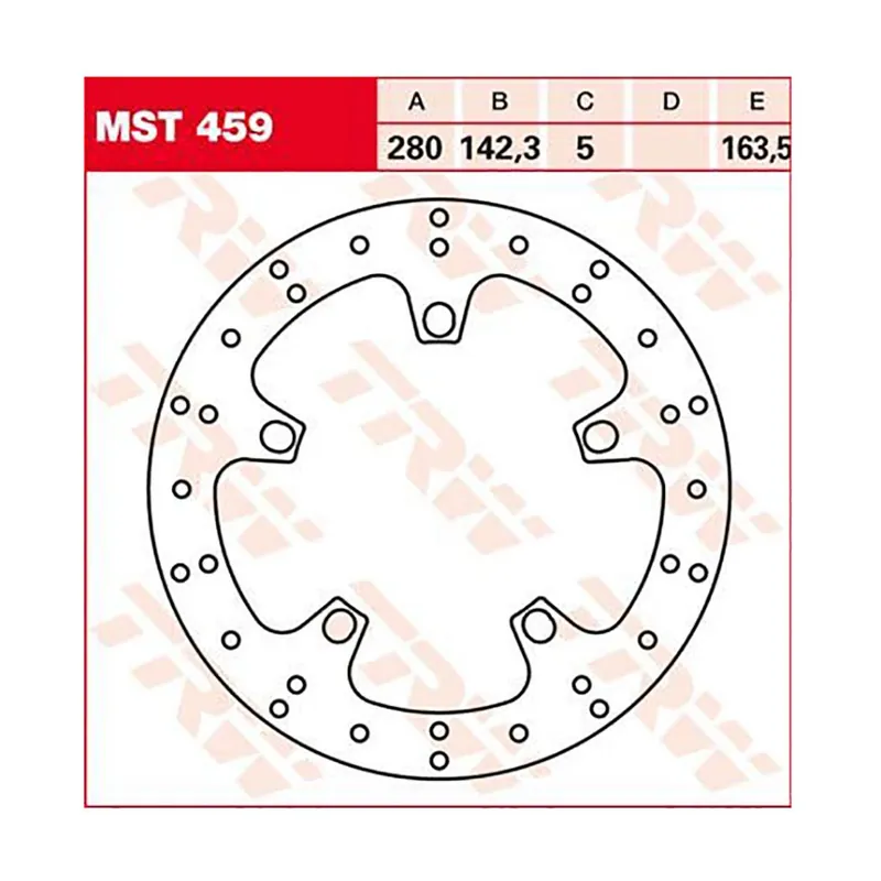 Neu TRW Bremsscheibe MST459