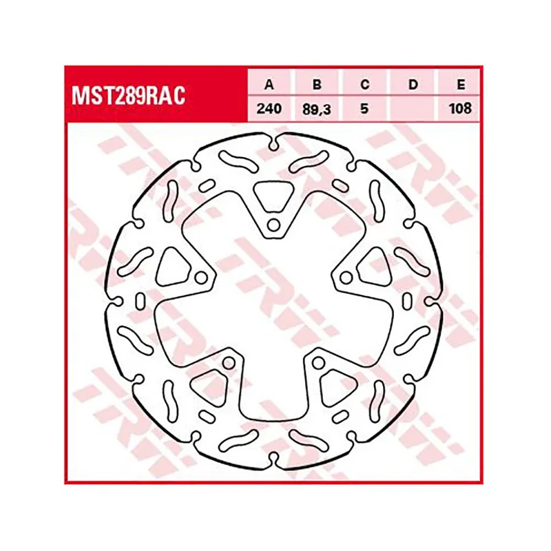 Schneller Versand TRW Bremsscheibe MST289RAC