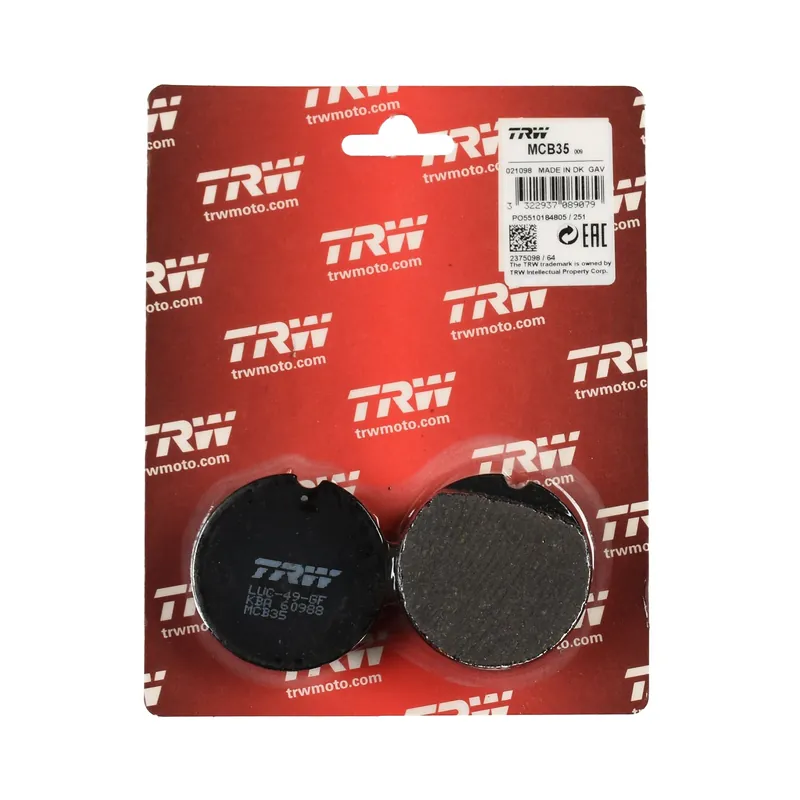 Bestpreis TRW Bremsbelag organisch MCB35