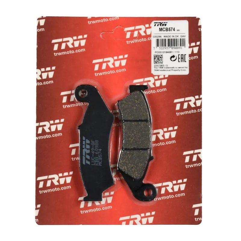 TRW Bremsbelag organisch MCB574 Schnäppchen