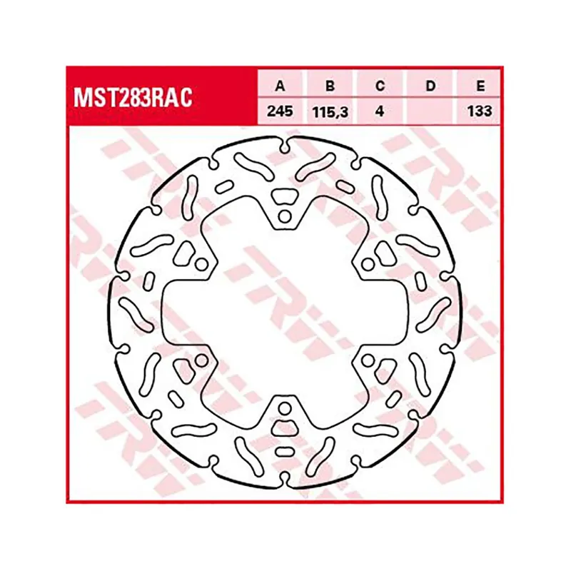 Rabatt TRW Bremsscheibe MST283RAC
