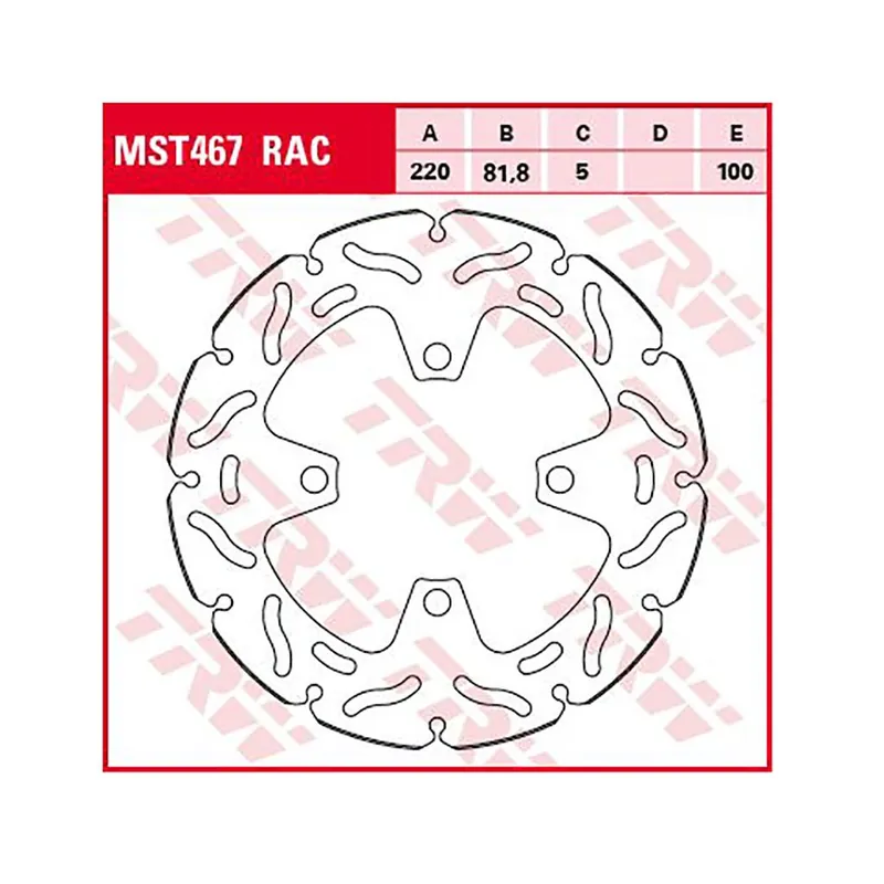 Must-Have TRW Bremsscheibe MST467RAC