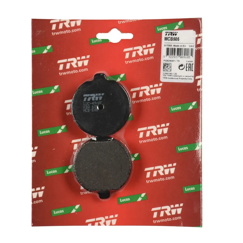 Heißes Angebot TRW Bremsbelag organisch MCB505