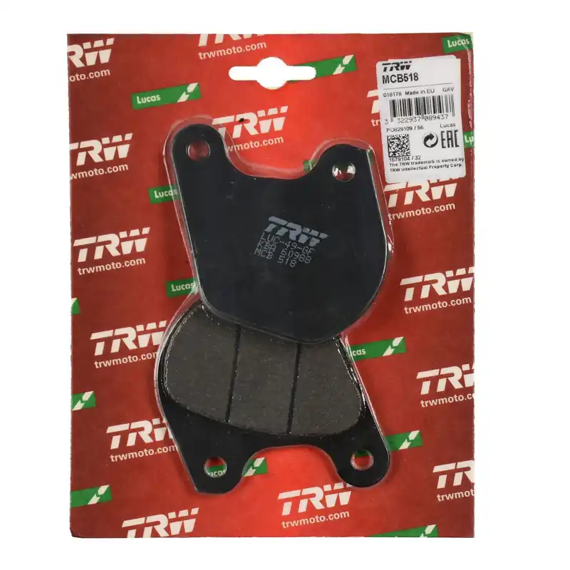 Wochenendangebot TRW Bremsbelag organisch MCB518