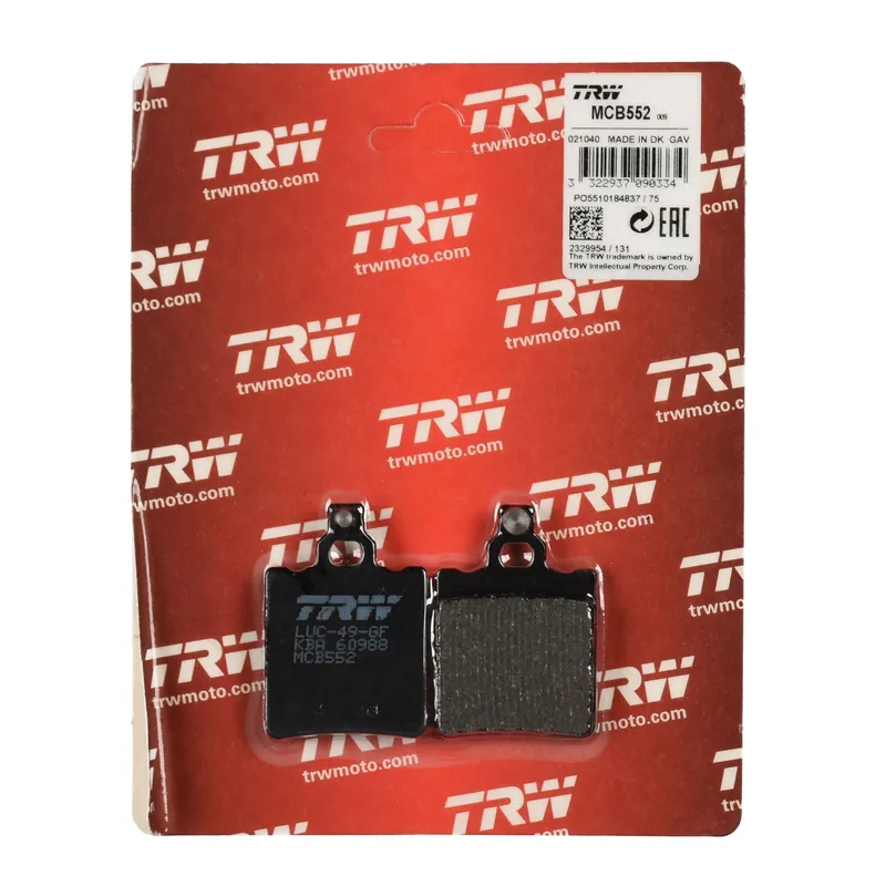 Bestseller TRW Bremsbelag organisch MCB552