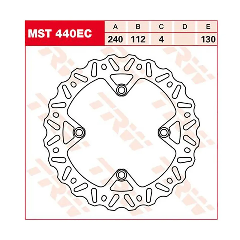 TRW Bremsscheibe Eco Offroad MST440EC Echt