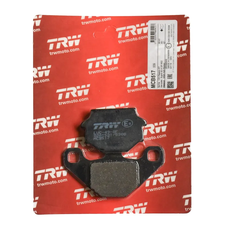 TRW Bremsbelag organisch MCB517 Preis Gesenkt