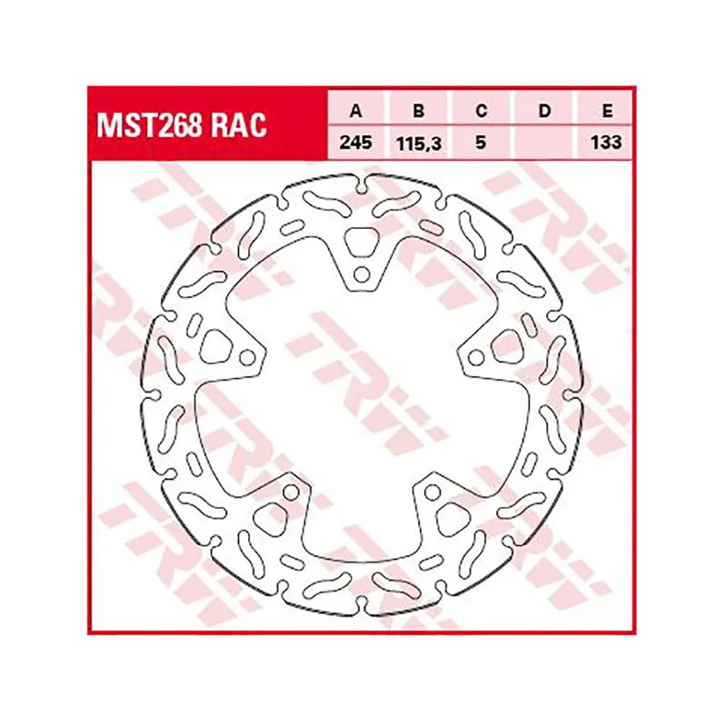 TRW Bremsscheibe MST268RAC Bestseller