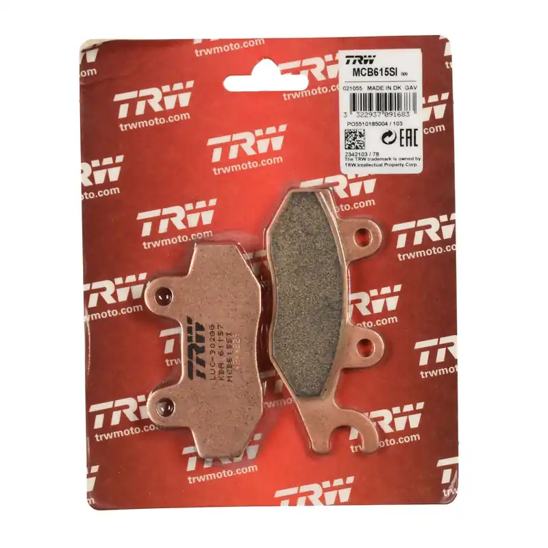 Zertifiziert TRW Bremsbelag Sinter Offroad MCB615SI