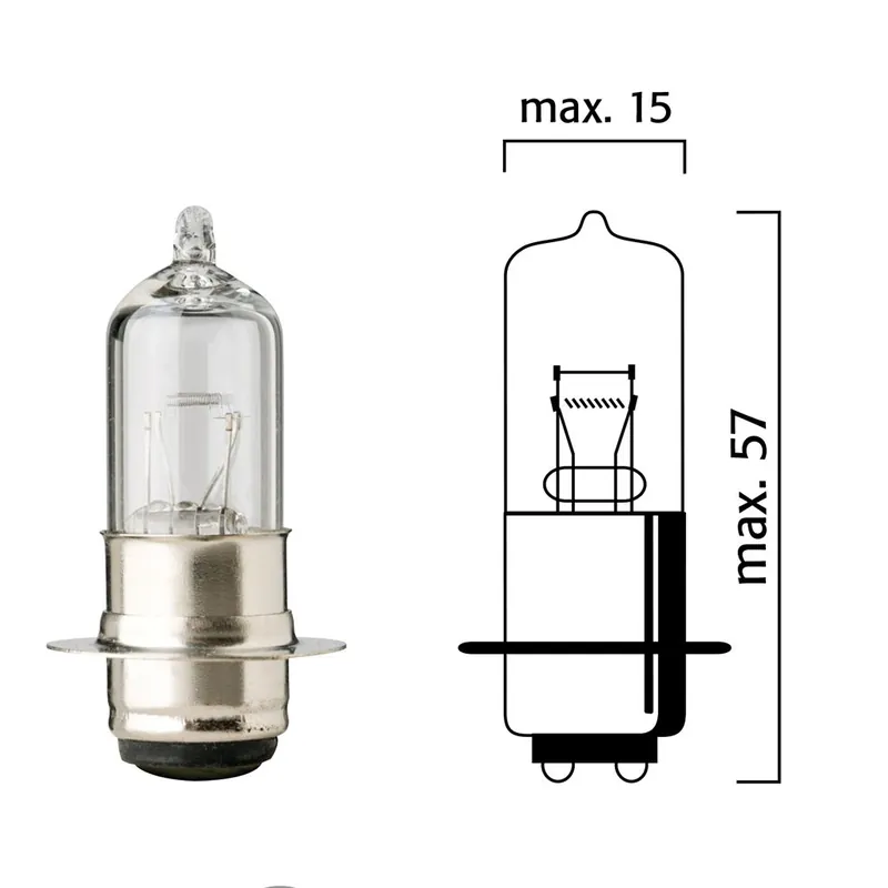Flösser Lampe 12V 35/36.5W d-25-1 VPE1 2351 Markenprodukt