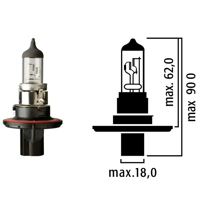 Flösser Lampe 12V 60/55W H13 VPE1 9008 H13 Solange Der Vorrat Reicht