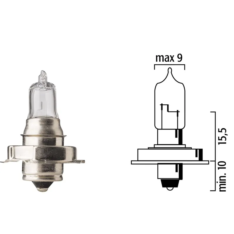 ScooterLibre Lampe MotoLibre 12V 15W P26s klar Halogen Sockelbirne 2015 Direkt Vom Hersteller