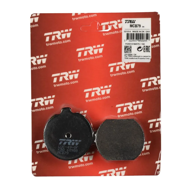 Wochenendangebot TRW Bremsbelag organisch MCB79