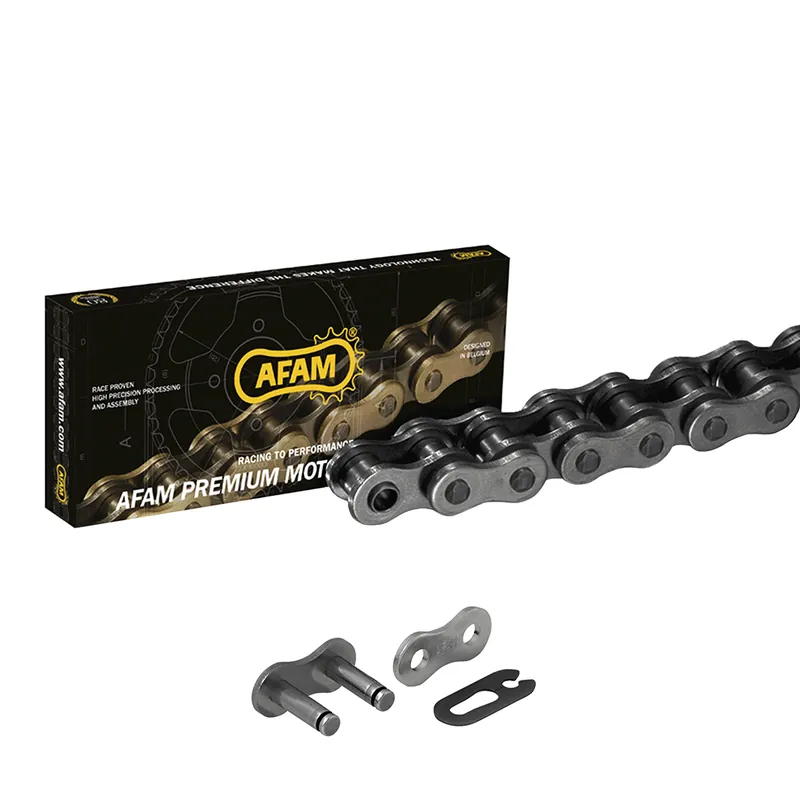 Neu AFAM Kette 420 M 90 mit Clip-Schloss A420M 90L