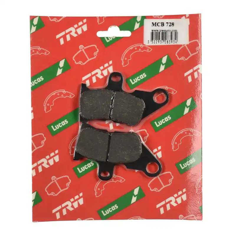 Preisknaller TRW Bremsbelag organisch MCB728