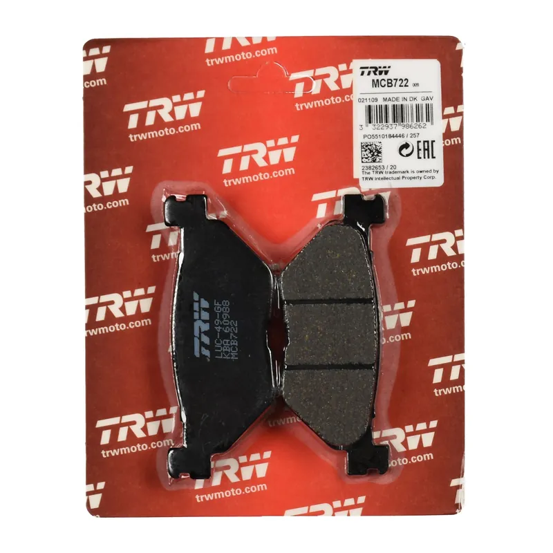 TRW Bremsbelag organisch MCB722 Bestseller