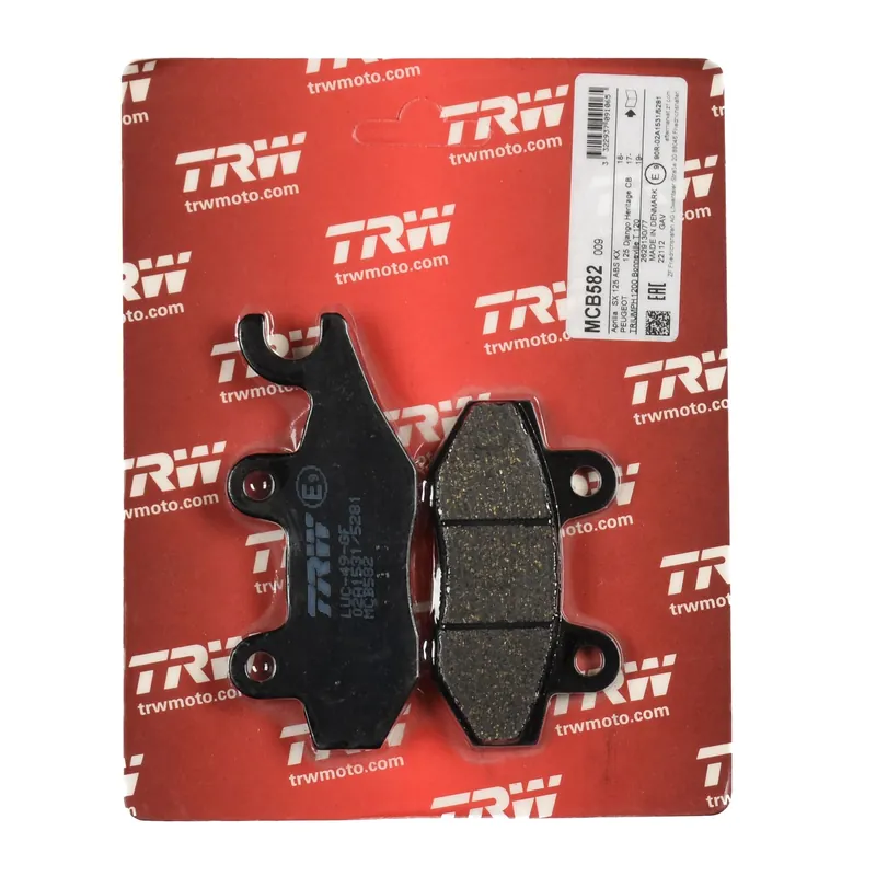 Letzte Chance TRW Bremsbelag organisch MCB582