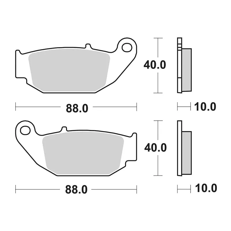 TRW Bremsbelag Sinter Offroad MCB867SI Top-Preis